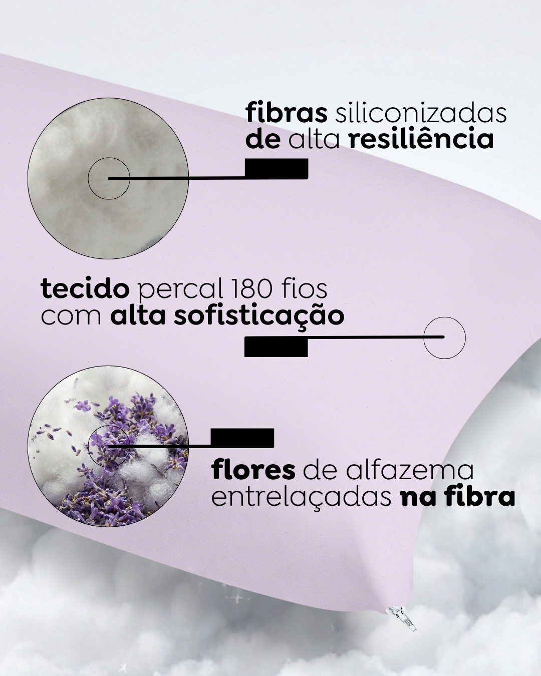 O Travesseiro Lilás de Provence foi desenvolvido para quem busca noites mais tranquilas, relaxantes e confortáveis. Com aromaterapia natural de lavanda, toque aveludado e suporte equilibrado, ele transforma o momento de dormir em uma experiência de bem-estar inspirada nos campos de Provence.